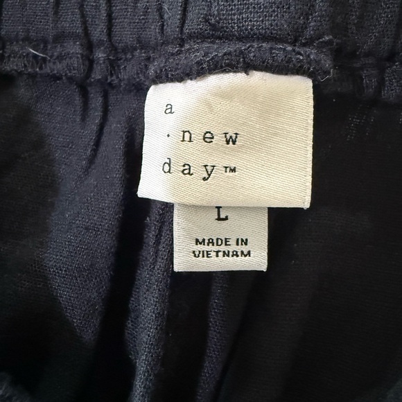 a new day women’s linen rayon drawstring pants - Picture 8 of 8